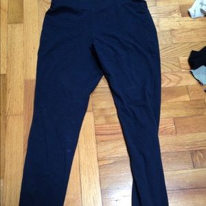 Navy blue leggings